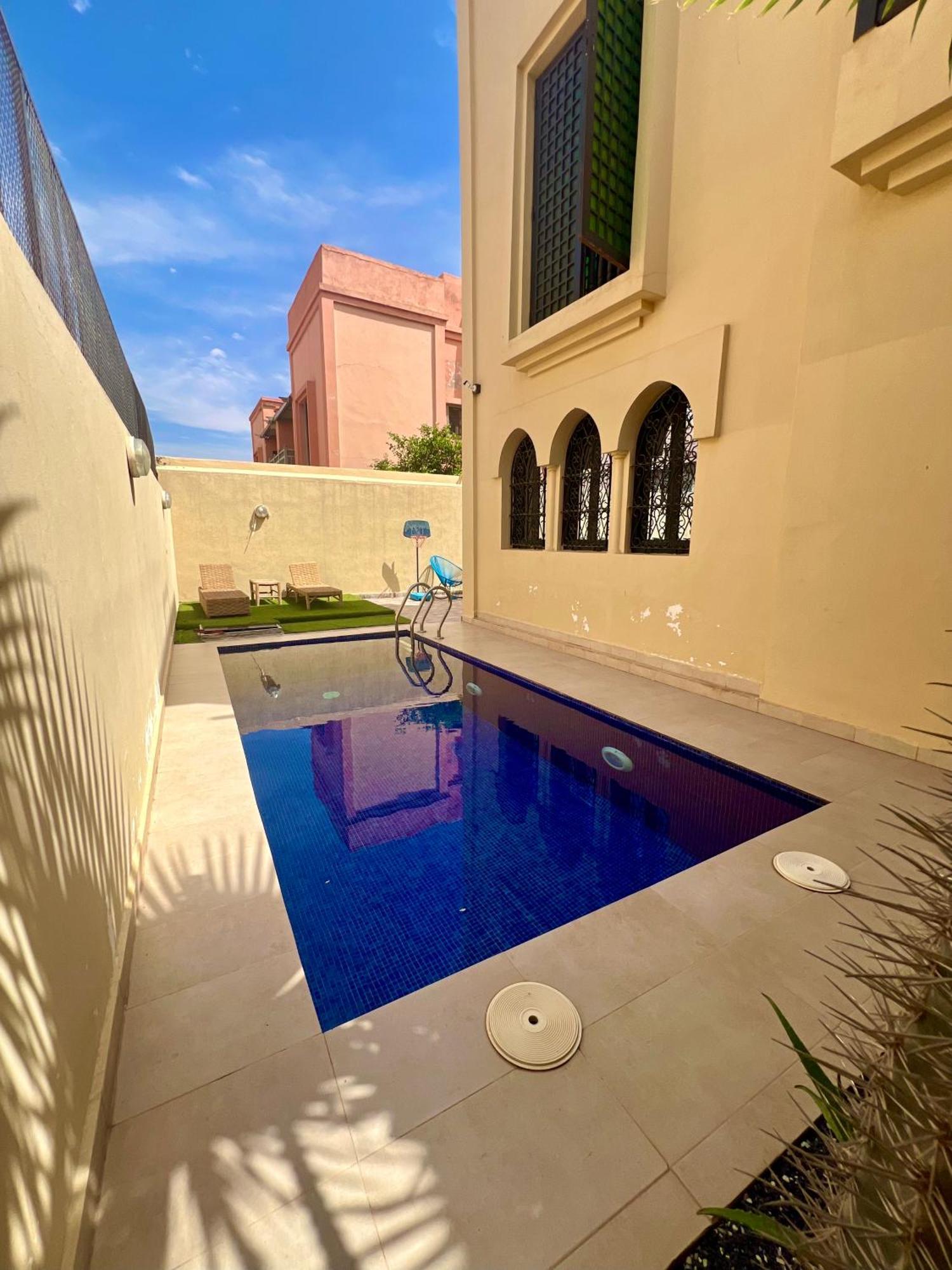 Villa Al Nour Avec Piscine Marrakesch Exterior foto